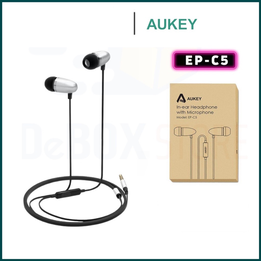 [CHUẨN CHÍNH HÃNG ] TAI NGHE CHỐNG ỒN KÈM MIC AUKEY EP-C5