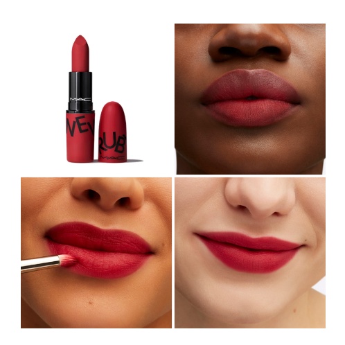 Bộ sưu tập son môi MAC phiên bản lễ hội • Ruby Woo’s Party Crew