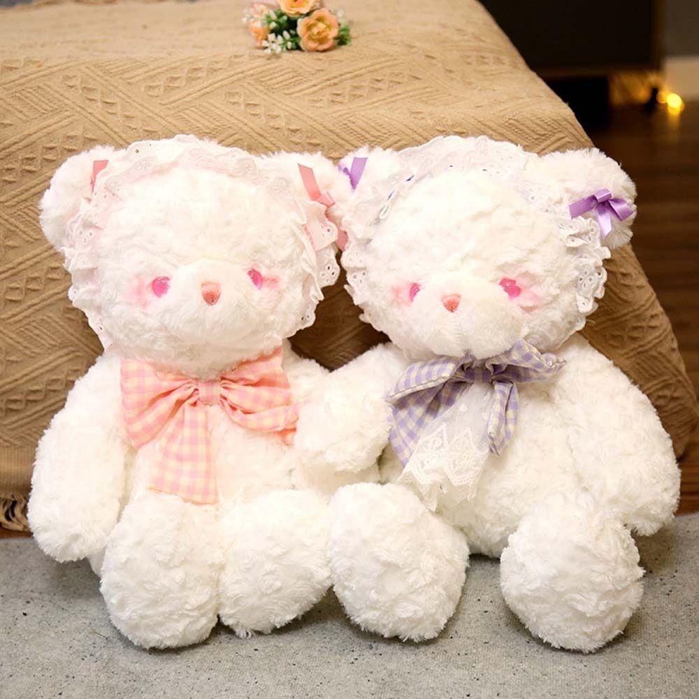 Thỏ Nhồi Bông Mềm Mại Trang Trí Nhà Cửa Phong Cách Lolita