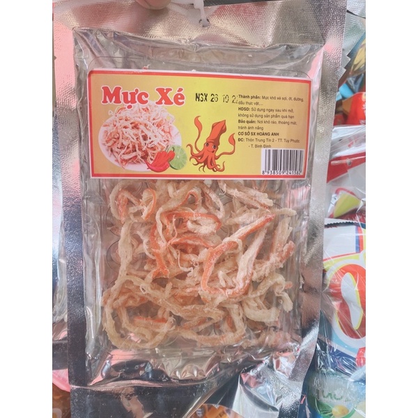 Mực khô xé sợi