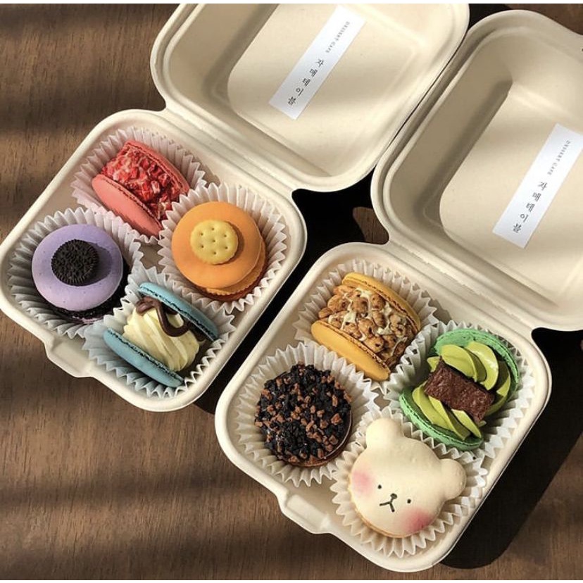 50 Hộp bã mía đựng bánh kem size bento, Các loại bánh khác