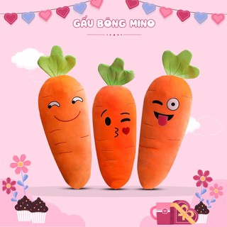 Gấu Bông Củ Cà Rốt 5 Biểu Cảm Đáng Yêu MINO STORE TH86