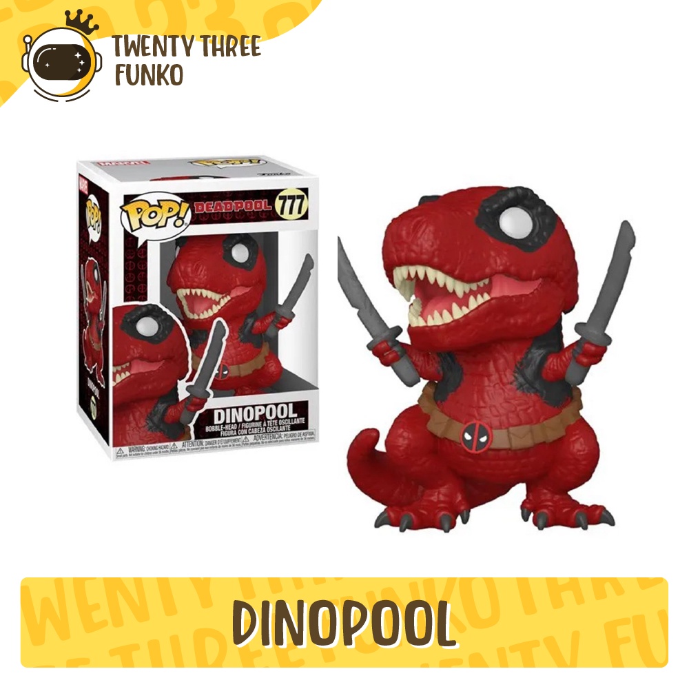 Mô Hình Funko Pop • Dinopool 777 • Deadpool