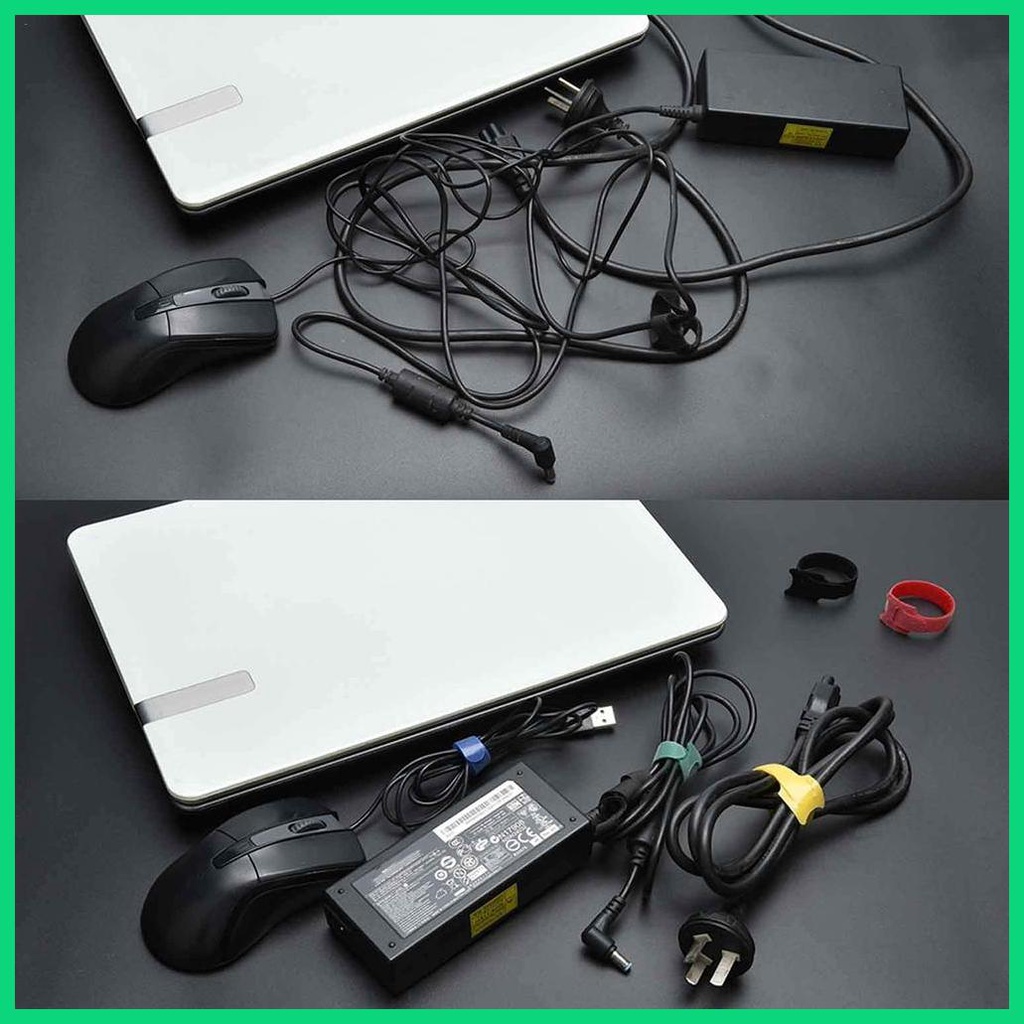 Set 50 Dây Buộc Cáp Nylon Tái Sử Dụng Nhiều Màu Sắc