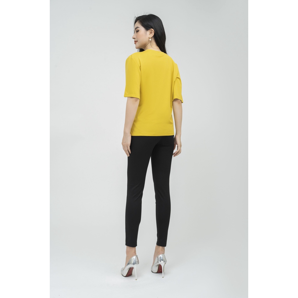 Áo cotton Fiona in họa tiết hoa thân trước F522167