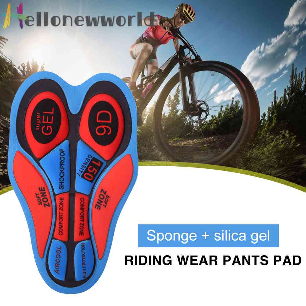 Miếng Đệm Quần Đùi Bằng Silicone 3D Co Giãn Chống Sốc Dành Cho Người Đi Xe Đạp