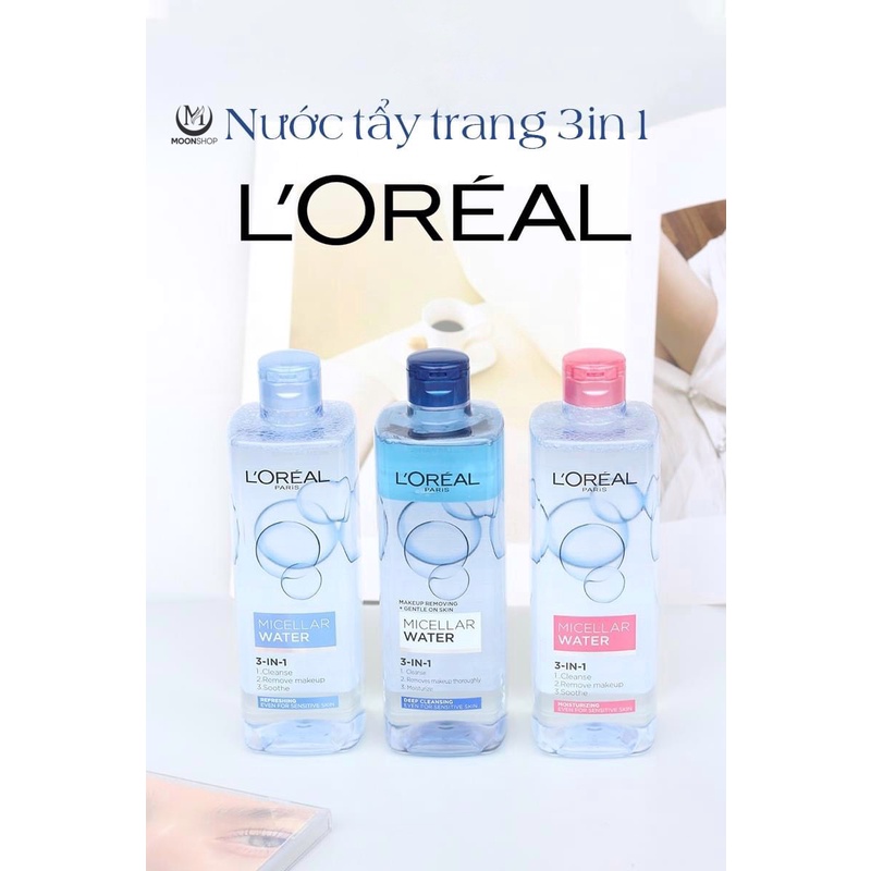NƯỚC TẨY TRANG L'OREAL MICELLAR CLEANSING WATER
