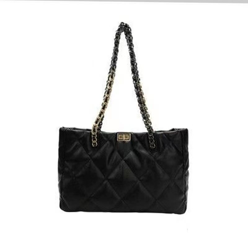 Túi Xách Đeo Vai Zara Cỡ Lớn Phối Dây Xích Đính Đá Thời Trang Nữ Sành Điệu