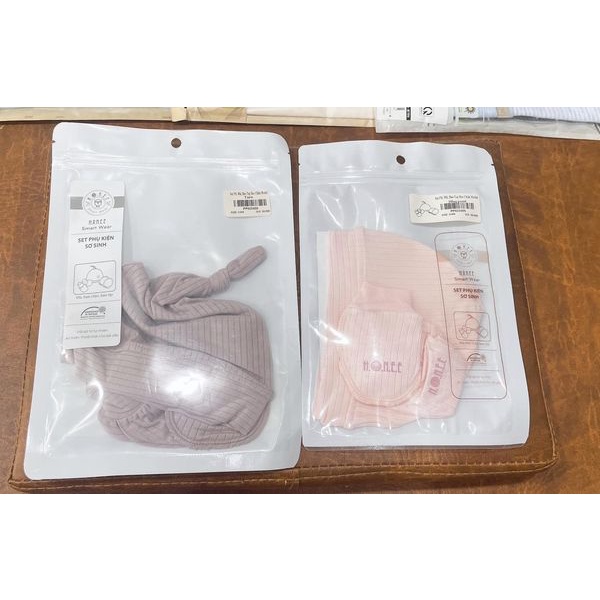 Sale Set mũ bao tay chân hrnee