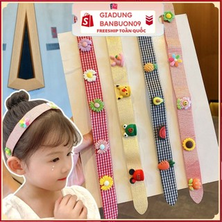 Bờm cài tóc - băng đô dán tóc mái cột tóc phong cách hàn quốc cho bé t2 - #bangdochobe