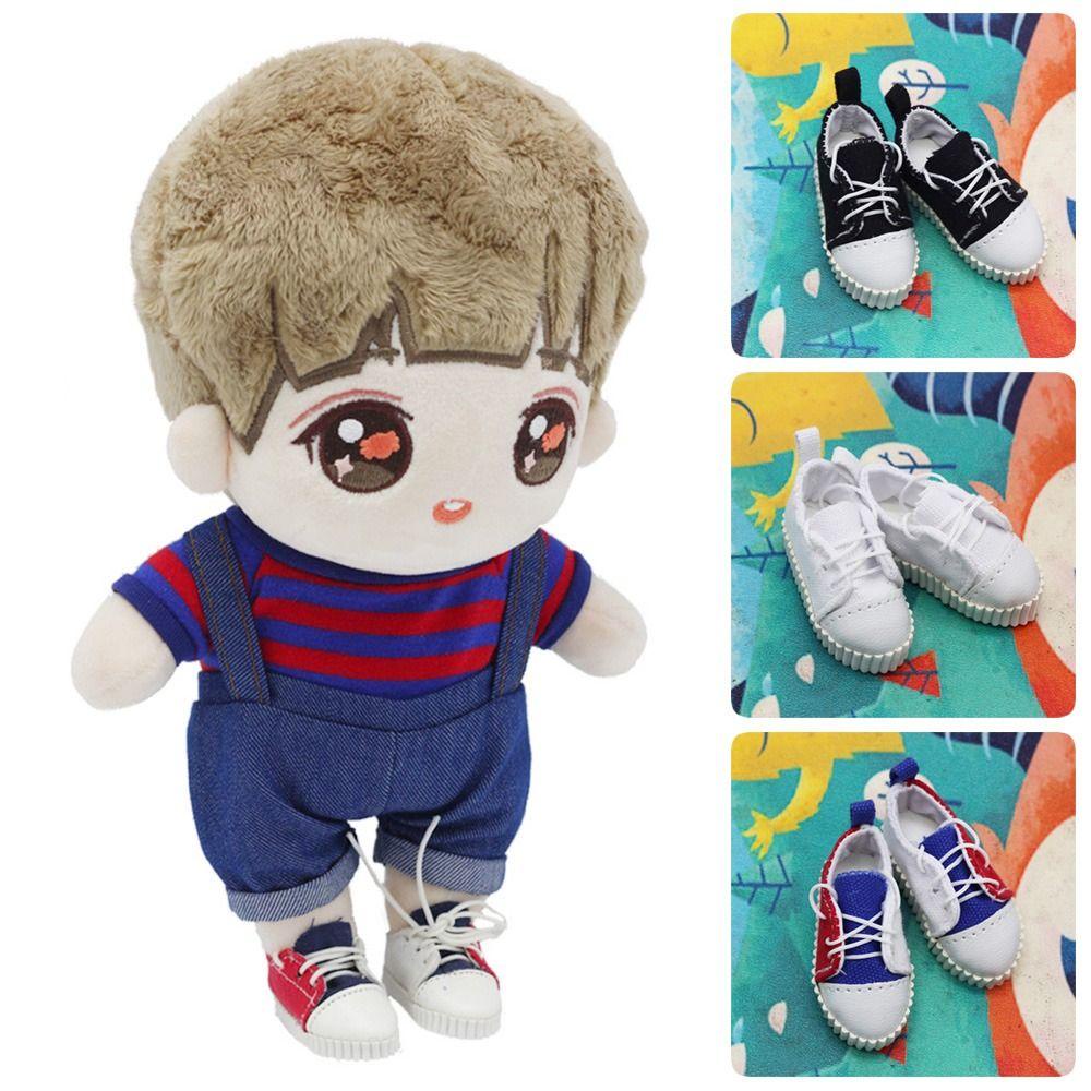 RAINBOW Giày Thể Thao Thời Trang Cho Búp Bê 15cm