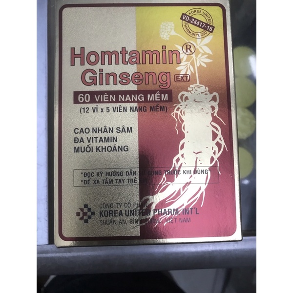 Homtamin Ginseng