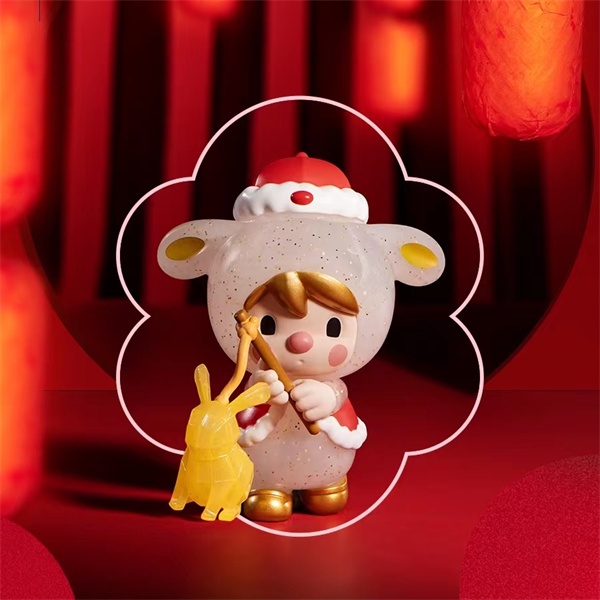★Đồ Chơi HGTOYS Hg Hg HGTOYS★   POPMART three two one Đồ Chơi Hộp Quà Tặng Đồ Chơi Gọn Gàng Năm Mới Của Trung