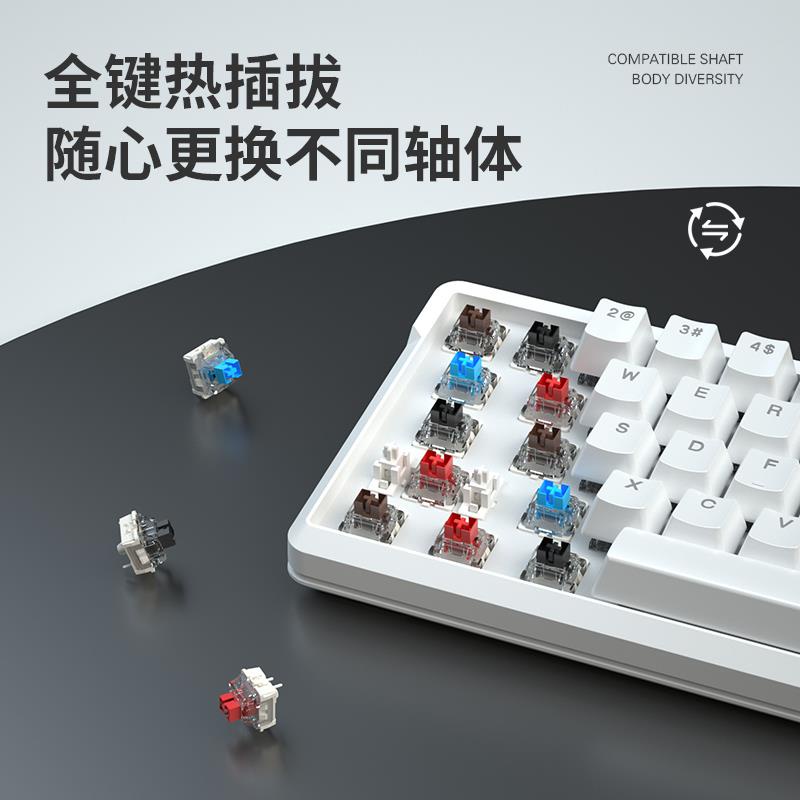 Bàn Phím Cơ Chơi game 68 Phím Có Dây Chống Nóng Chuyên Dụng