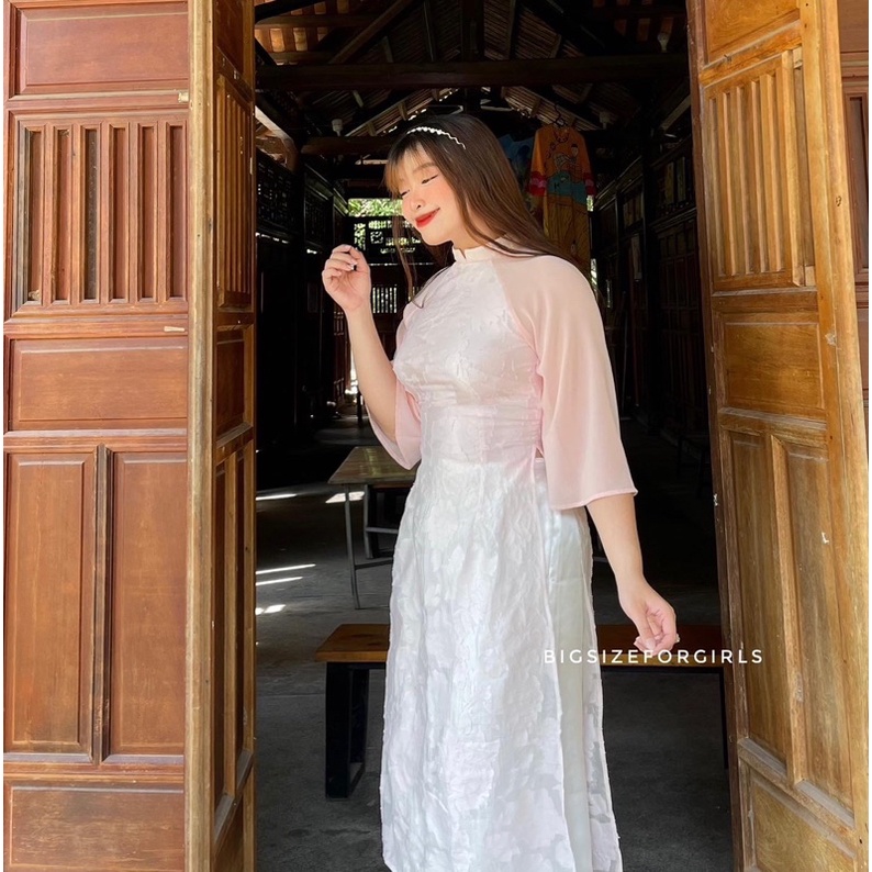 ÁO DÀI TƠ HOA - AD05