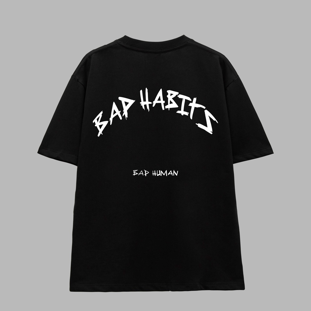 Áo thun BAD ĐẦU LÂU Dogo Store , Áo thun unisex nam nữ form rộng oversize chất liệu 100% Cotton