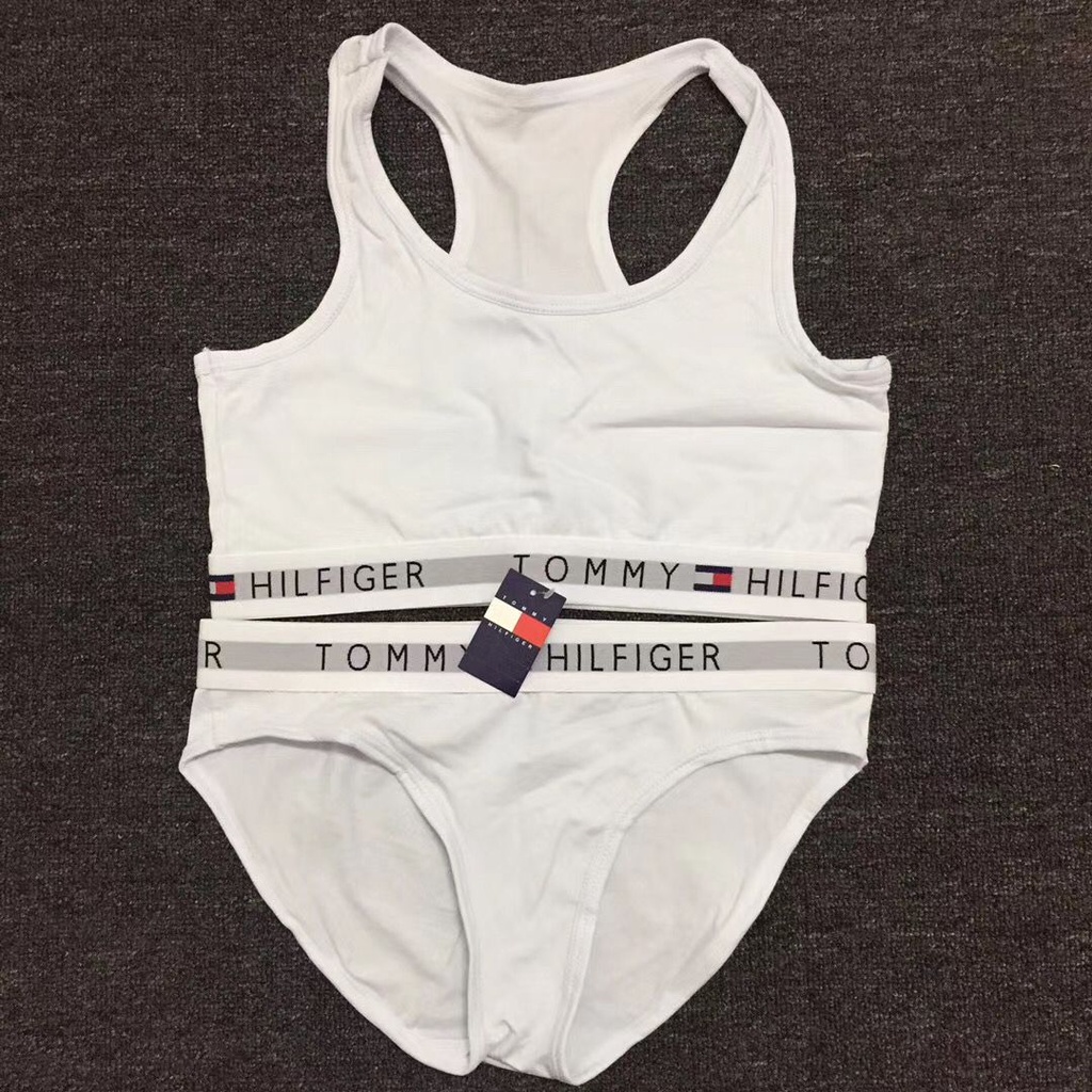 Set Đồ Lót Thể Thao Chất Liệu Cotton Thoải Mái Cho Nữ