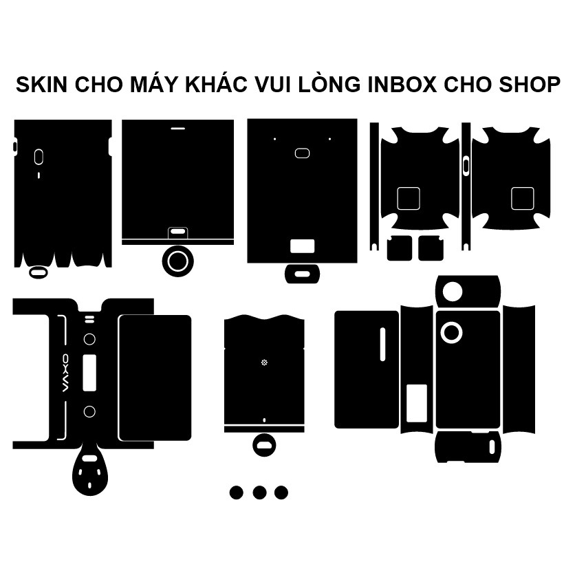 Skin dán Xlim V1, V2, SE mẫu Yondaime