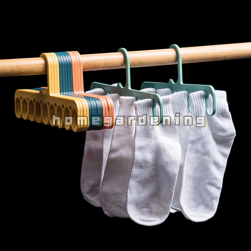 Móc Phơi Quần Áo Chín Lỗ Không Để Lại Dấu Tiết Kiệm Không Gian Đa Năng