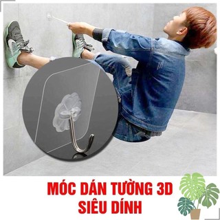Móc dán tường chịu lực - Bộ 10 cái