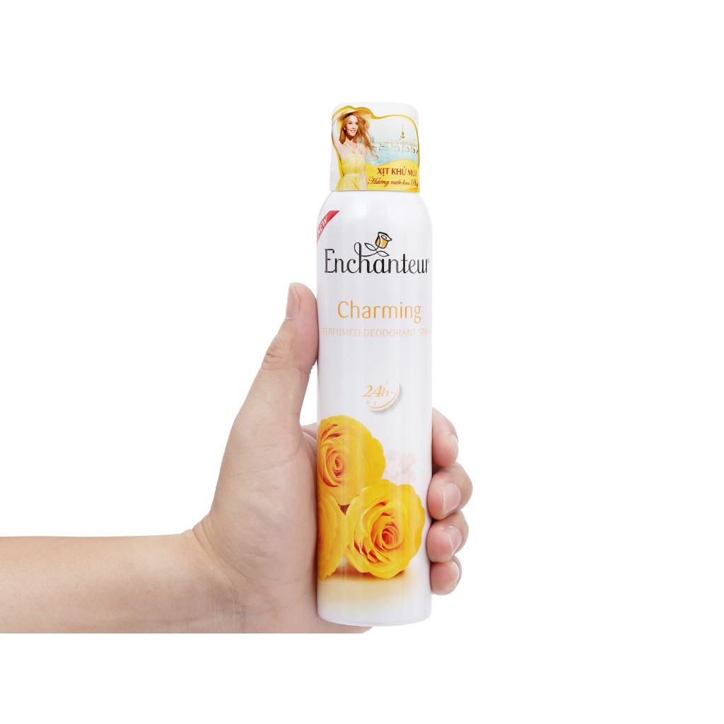 Xịt khử mùi Enchanteur chai 150ml