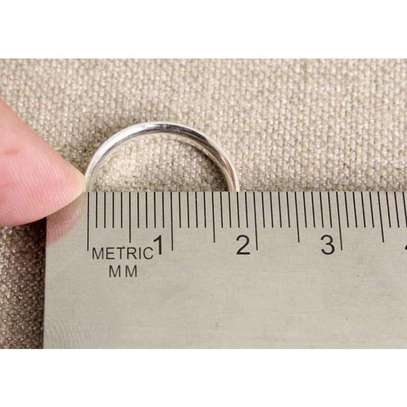 Nhẩn nam đính đá mạ bạch kim