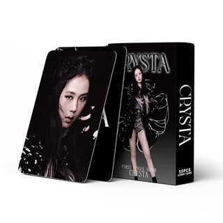 Hộp 55 Card Jisoo Crysta Blackpink Lomo Jisoo Crysta
