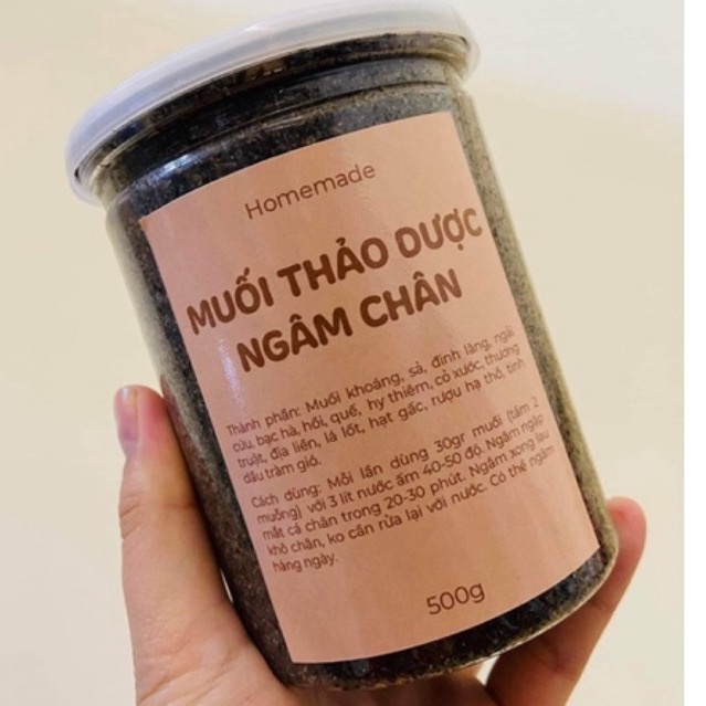 Muối ngâm chân