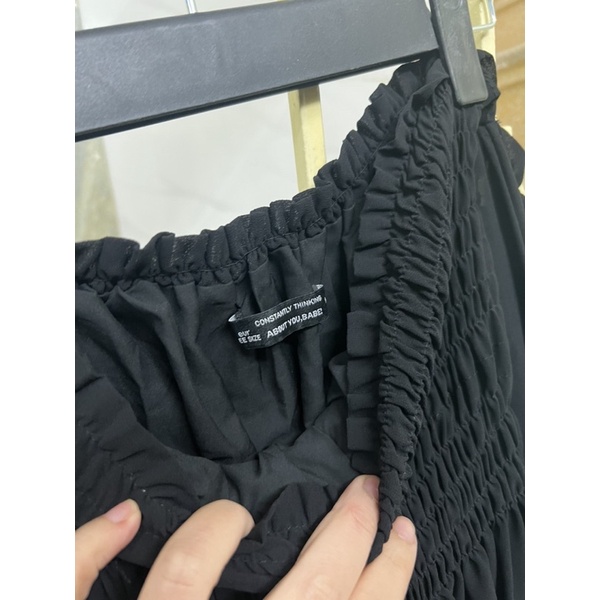 Thanh lý váy voan trễ vai Tí ngoan tingoan