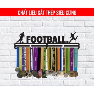 Giá treo huy chương bóng đá - football - sắt sơn tĩnh điện Thegioipuzzle