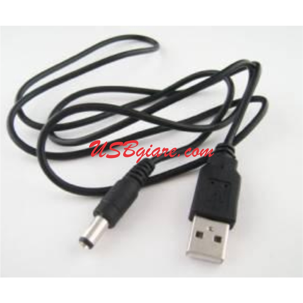DÂY NGUỒN USB RA DC ĐẦU 5.5MM
