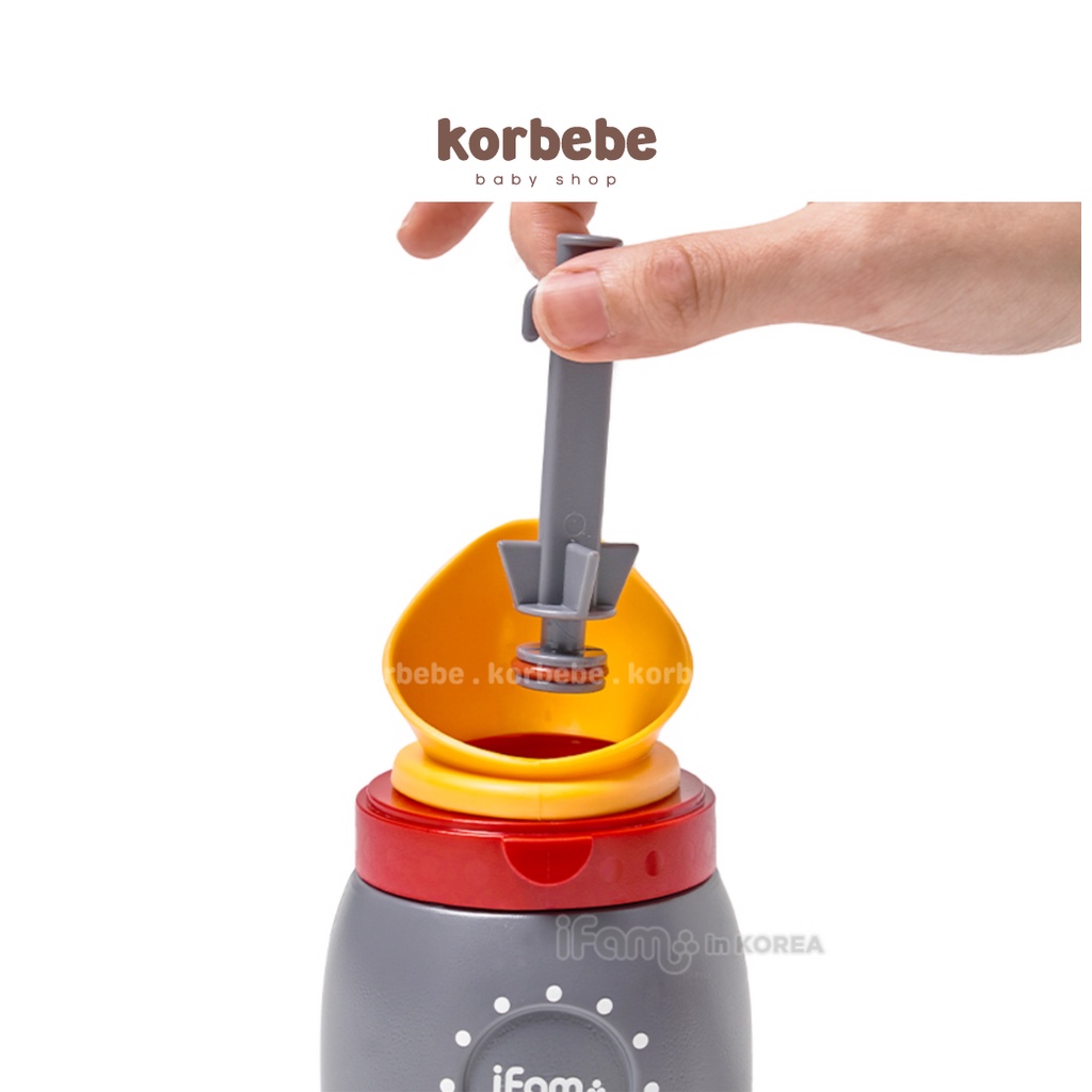 Bình đi tiểu mini cho bé hình tàu vũ trụ Ifam Hàn Quốc