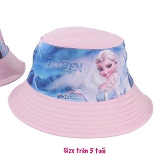 Mũ nón vành tròn Elsa cho bé gái