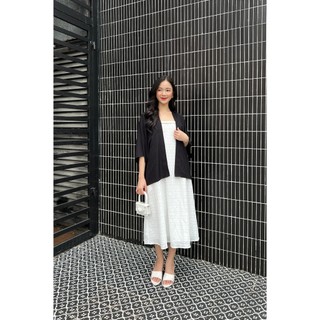 OLV - Áo khoác Plain Coat in Black