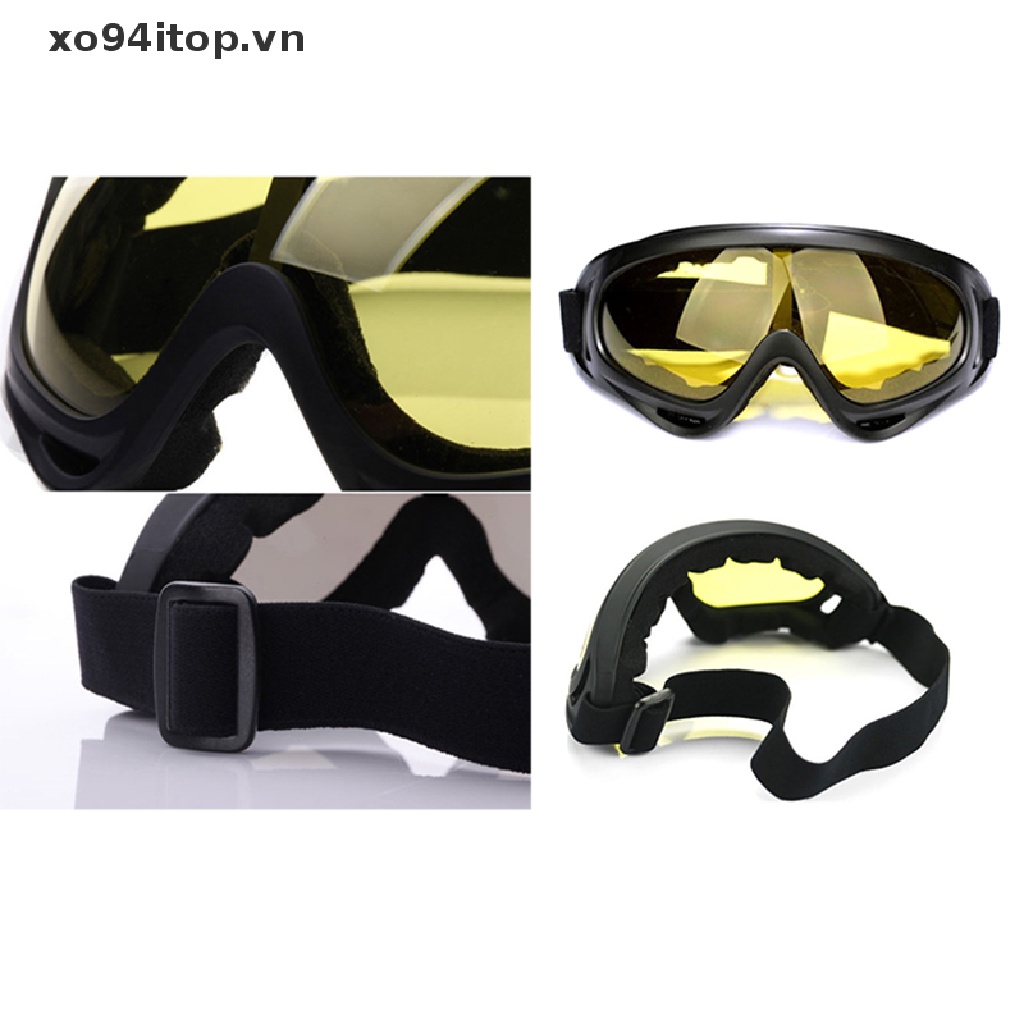 Kính Gắn Mũ Bảo Hiểm Dùng Trượt Tuyết / Xe Mô Tô Địa Hình ATV