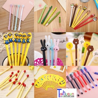 Bút bi nước cute nhiều hình dễ thương