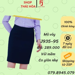 Thái Hoà Chính Hãng Chân váy chất vải đẹp co giãn nhẹ J935