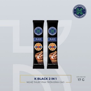 Cà Phê Hòa Tan K Coffee Black 2in1 255g