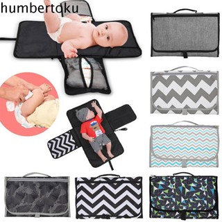 Thảm lót thay tã chống thấm nước humbertoz4 tiện dụng mang theo du lịch cho bé