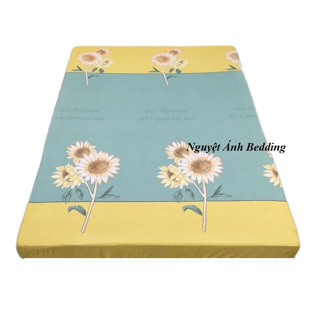 (Bán Chạy Nhất) ️ Lẻ ga bọc đệm m2/m6/m8/2m2, drap bo chun bao nệm đẹp cotton poly - Mẫu Bầu trời sao, nhiều mẫu đẹp