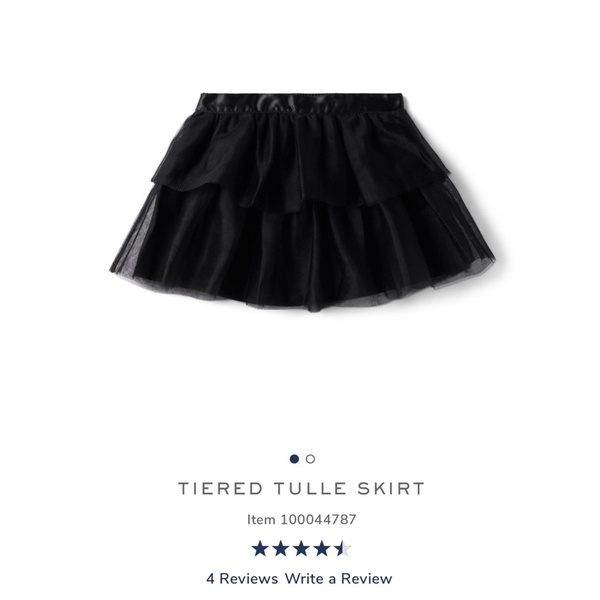 JANIE AND JACK - TIERED TULLE SKIRT