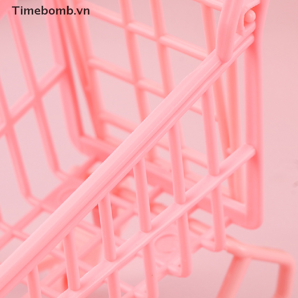 Mô Hình Xe Đẩy Mua Sắm Trang Trí Nhà Búp Bê Tỉ Lệ 1: 12