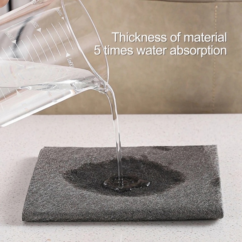 1 Khăn Lau Kính Cửa Sổ Dày Dặn Đa Năng Có Thể Tái Sử Dụng