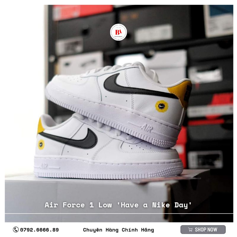 Chính Hãng Giày Air Force 1 Aura / Have a Ni.ke Day