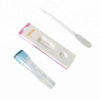 (Pravo CPV Care CDV bệnh chó  FPV cho mèo (1 que) Kit Test bệnh que thử bệnh trên chó mèo