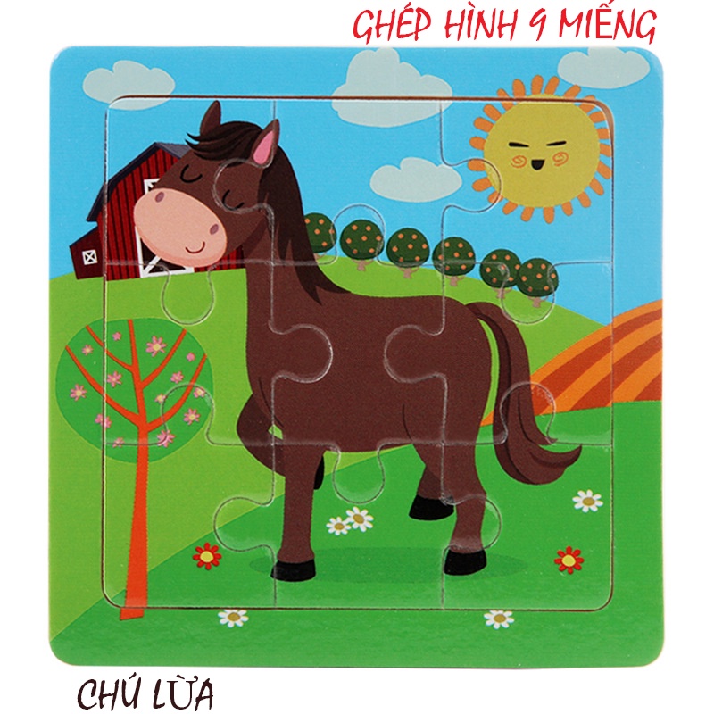Combo Bộ đồ chơi Vịt leo cầu thang có nhạc và Bảng ghép hình bằng gỗ cho bé