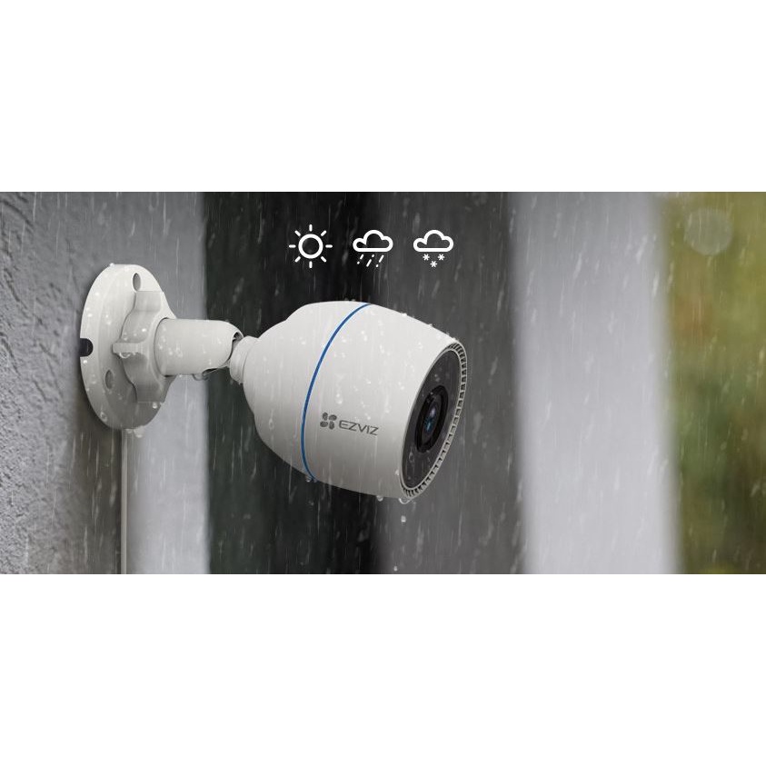 Camera không dây ngoài trời 2MP 1080P Ezviz CS-H3C phát hiện con người thông minh