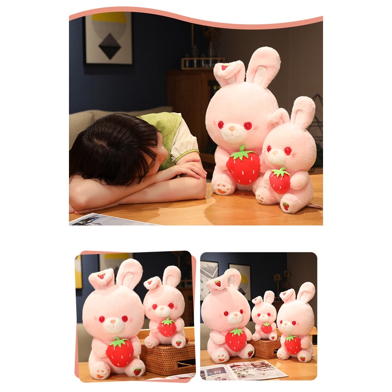 Thỏ Nhồi Bông Thiết Kế Sáng Tạo Dễ Thương Dành Cho Nữ