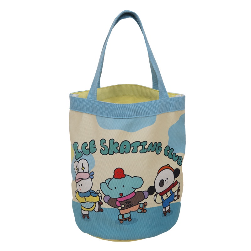 Túi Đựng Hộp Cơm Trưa Xách Tay Họa Tiết Thời Trang Mẫu 2023 Dành Cho Nữ