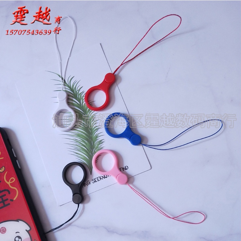 Nhẫn Móc Ngón Tay Giữ Điện Thoại Bằng Nhựa 2 Trong 1